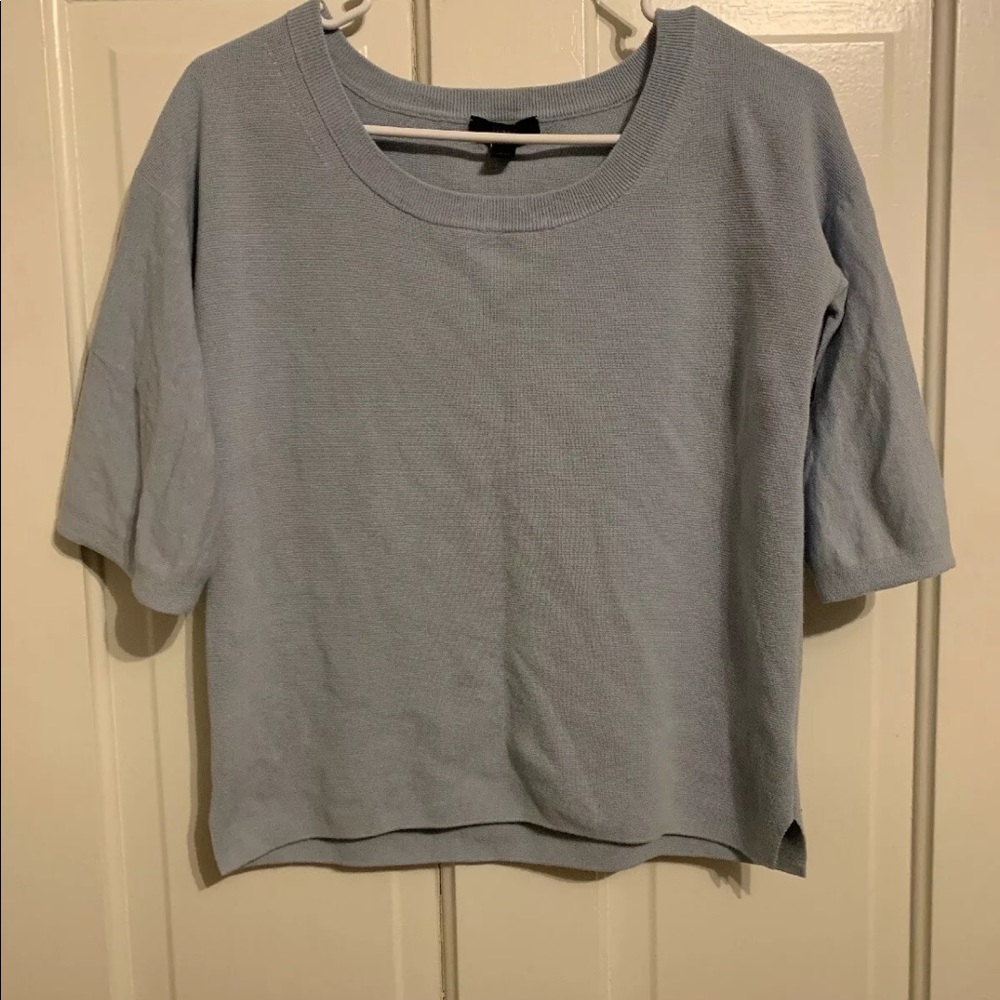 JCrew Dramatic-sleeve sweater Sea G3606 Blue XXXS